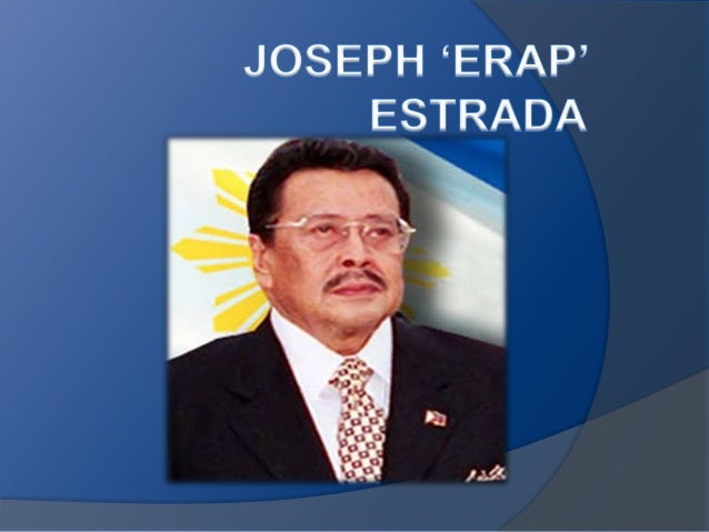 Mga Programa Ni Dating Pangulong Joseph Estrada Mga Programa Ni Dating Pangulong Joseph Estrada